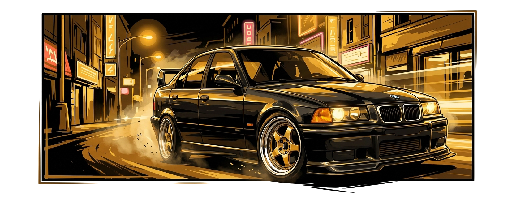BMW E36 GTA
